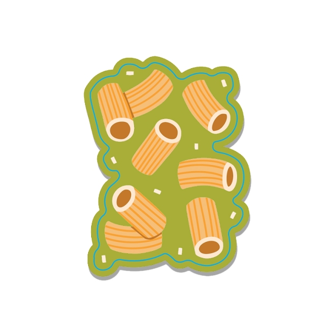 Rigatoni Sticker
