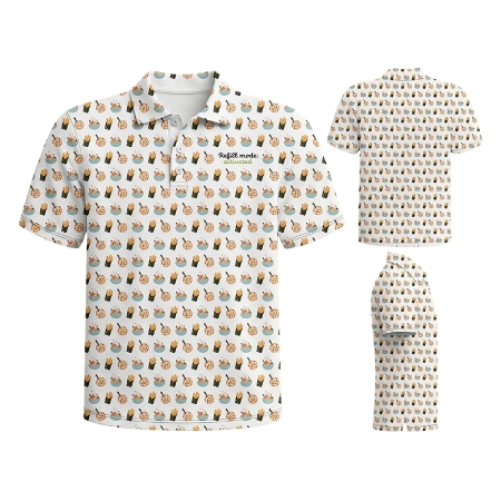 Short Sleeve Sublimated Polo